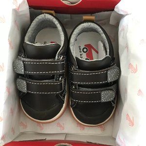 See Kai Run Brown Sneakers, Size 4
